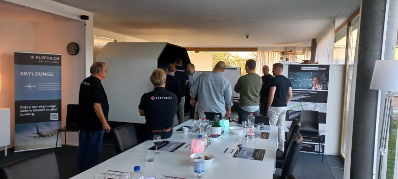 FLYFSX - Flugsimulator - Flight Simulator -  Rüchligweg 55 - 4125 Riehen - Basel - Baden - Aarau - Zürich - Schweiz - Lörrach - Freiburg - Deutschland. 