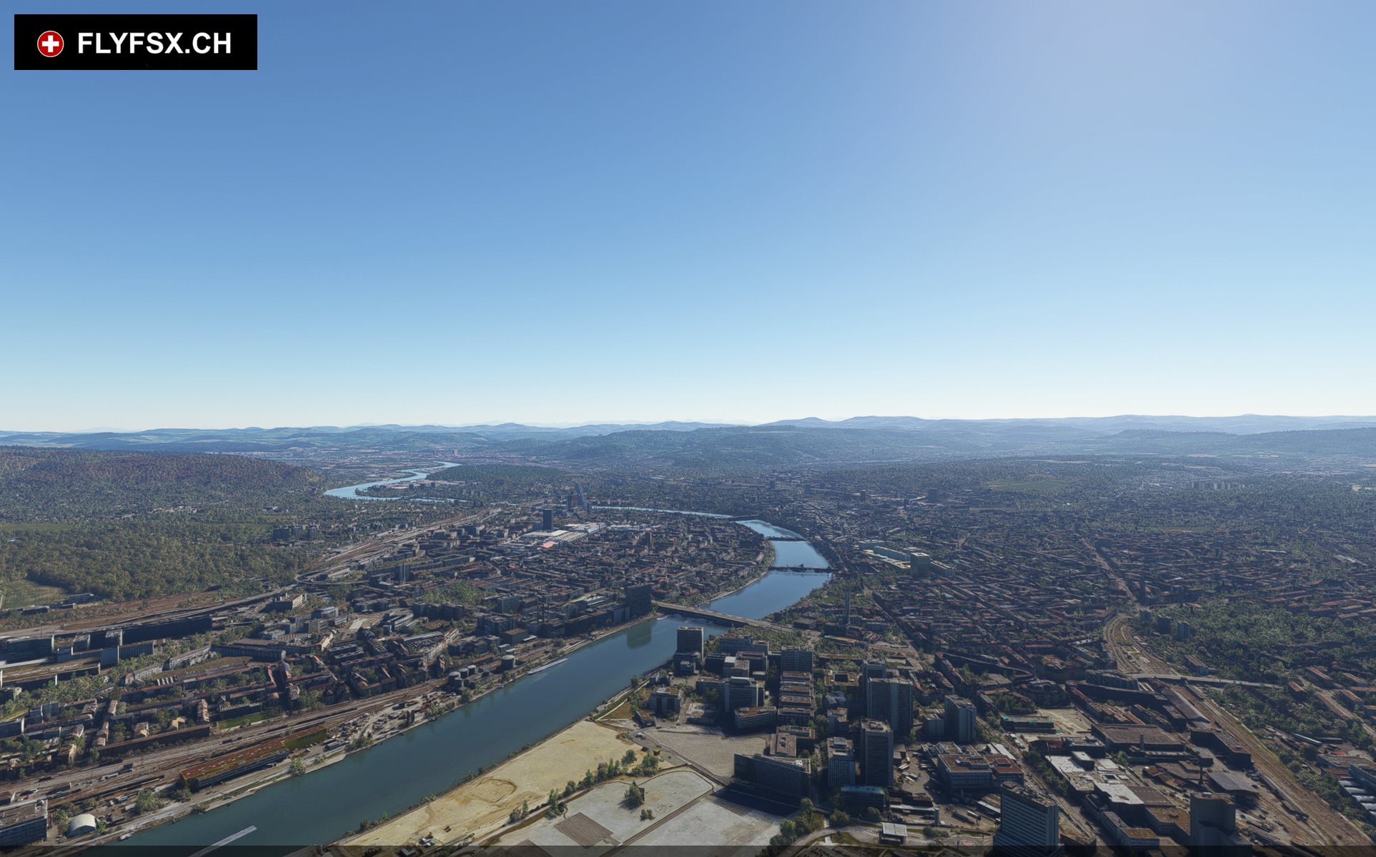 FLYFSX - Flugsimulator - Flight Simulator -  Rüchligweg 55 - 4125 Riehen - Basel - Baden - Aarau - Zürich - Schweiz - Lörrach - Freiburg - Deutschland. 