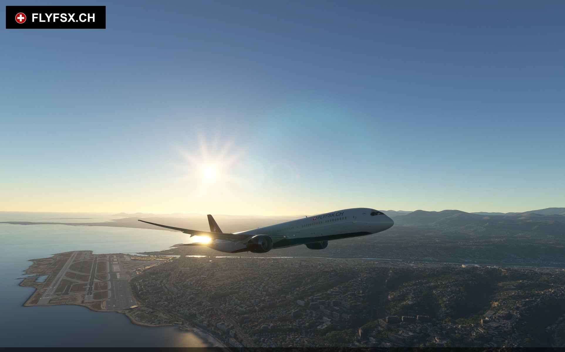 FLYFSX - Flugsimulator - Flight Simulator -  Rüchligweg 55 - 4125 Riehen - Basel - Baden - Aarau - Zürich - Schweiz - Lörrach - Freiburg - Deutschland. 